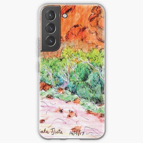 Australian Scene - Walpa Gorge - Kata Tjuta (The Olgas), NT, Aus. Samsung Galaxy Soft Case