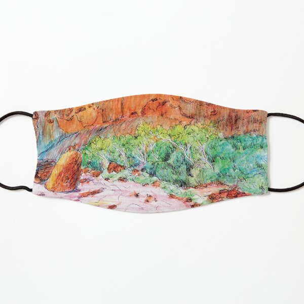 Australian Scene - Walpa Gorge - Kata Tjuta (The Olgas), NT, Aus. Kids Mask