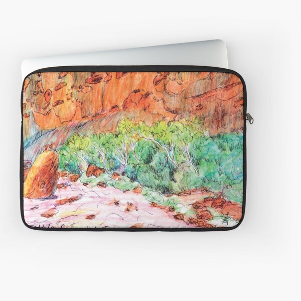 Australian Scene - Walpa Gorge - Kata Tjuta (The Olgas), NT, Aus. Laptop Sleeve