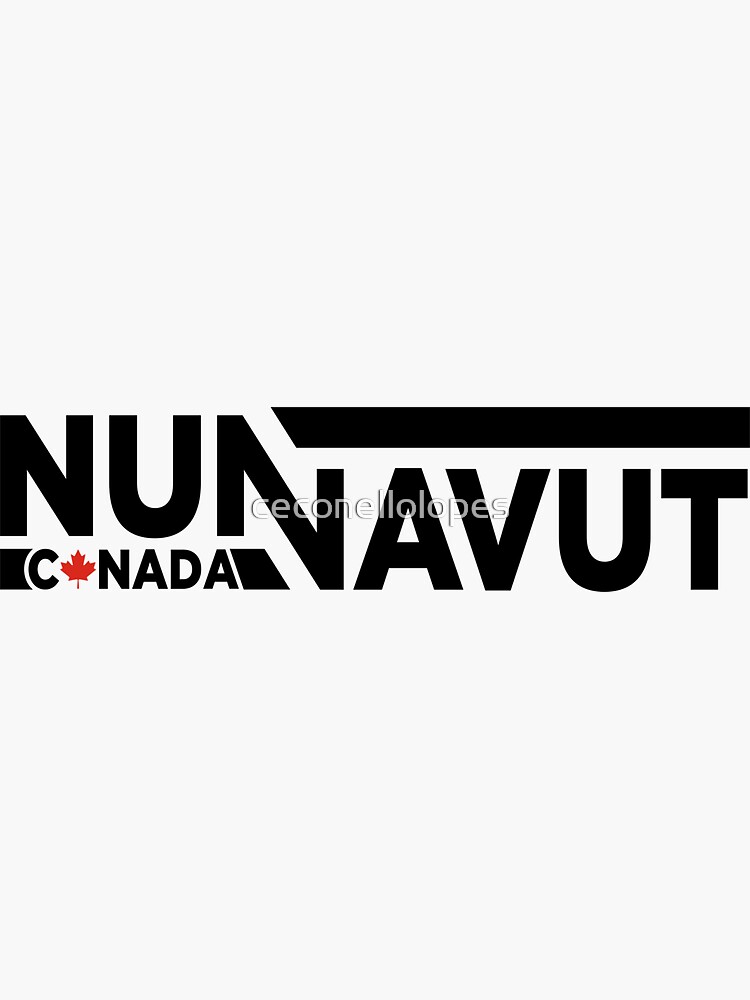 Disover Nunavut Sticker