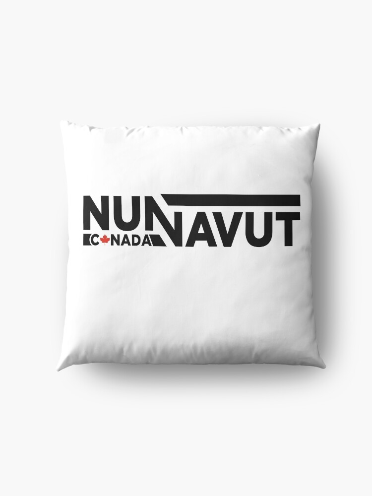 Discover Nunavut Throw Pillow