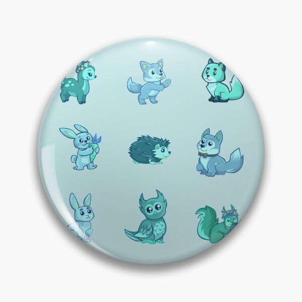 Item preview, Sky Blue Mixed Wild Animals Variety Pack designed and sold by everything4eva.