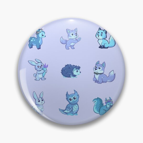 Item preview, Blue Mixed Wild Animals Variety Pack designed and sold by everything4eva.