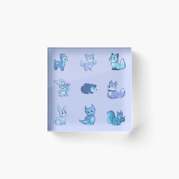 Item preview, Blue Mixed Wild Animals Variety Pack designed and sold by everything4eva.