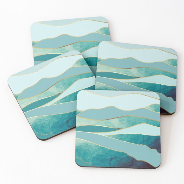 Item preview, Teal Landscape designed and sold by UrbanEpiphany.