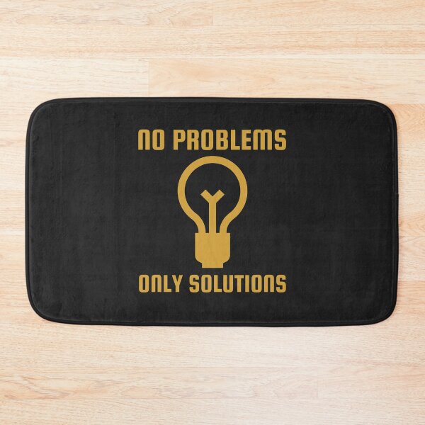 Item preview, No problems, only solutions designed and sold by bau-shop.