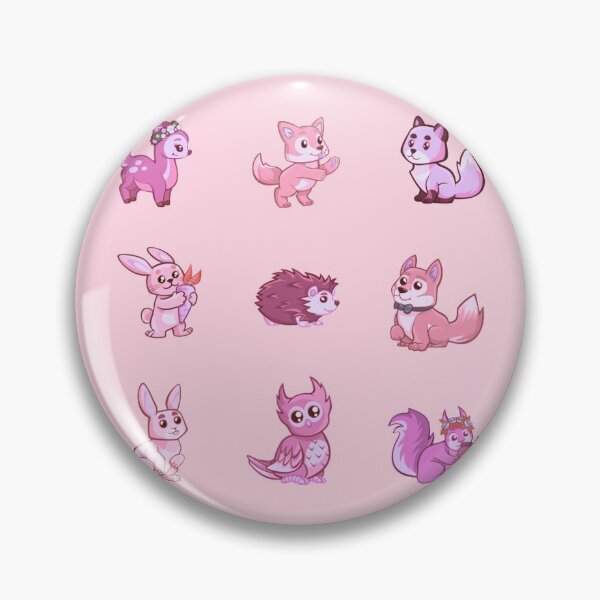 Item preview, Pink Mixed Wild Animals Variety Pack designed and sold by everything4eva.