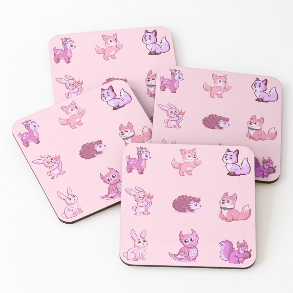 Item preview, Pink Mixed Wild Animals Variety Pack designed and sold by everything4eva.