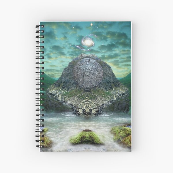 Ancient Prophecies - Maya #1 Spiral Notebook