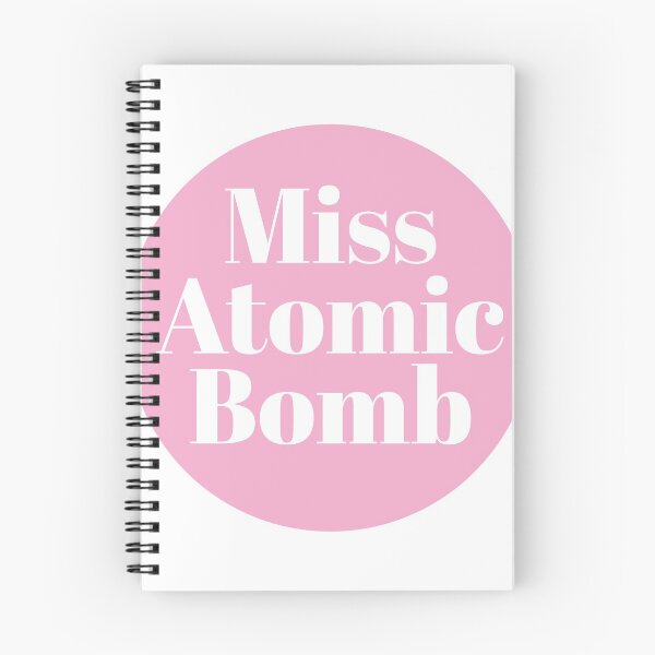 Item preview, Miss Atomic Bomb - The Killers designed and sold by TheDesignIgloo.