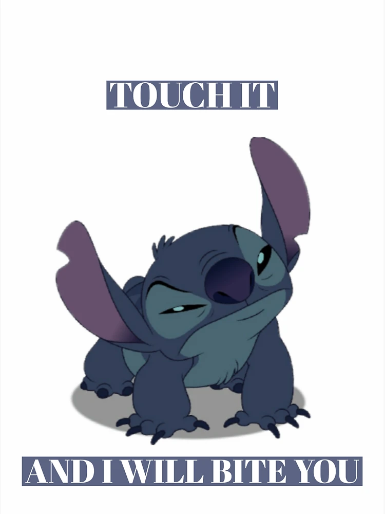 Stitch Sticker for Sale by tamster1