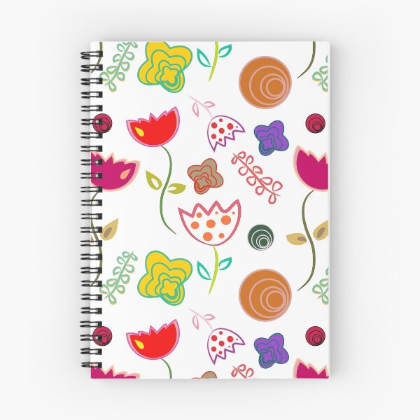 Item preview, Ornamental Flowers Pattern on White designed and sold by simpleones.