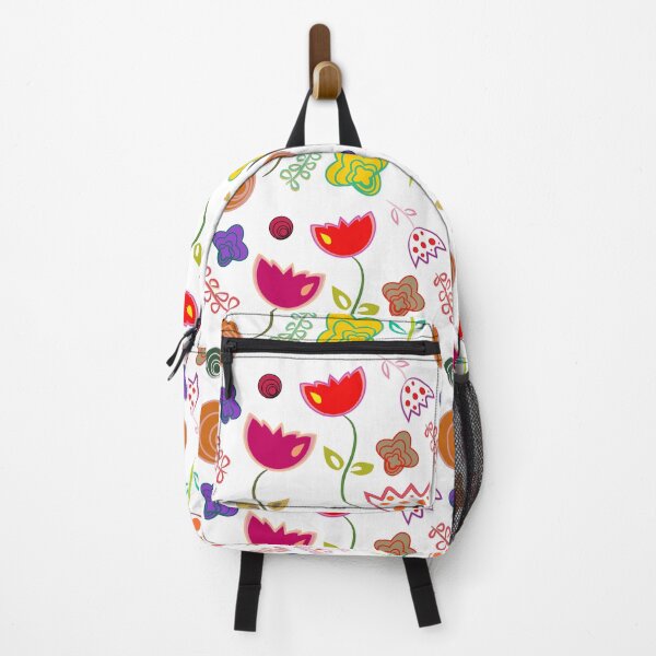 Item preview, Ornamental Flowers Pattern on White designed and sold by simpleones.