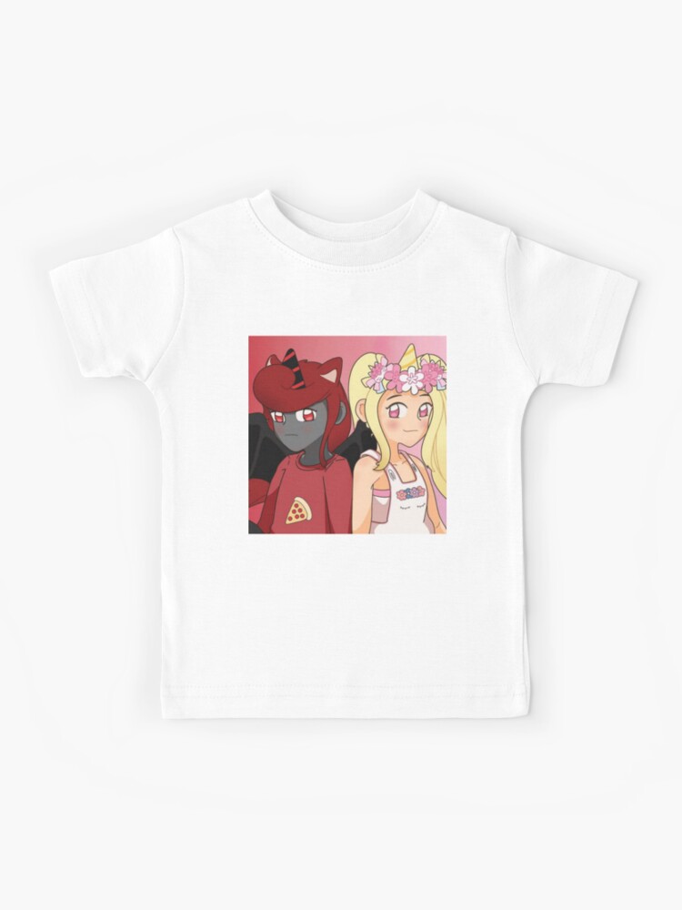 Sanna And Moody Iamsanna Loves Unicorns Roblox Pink Kids T Shirt By Totkisha1 Redbubble - roblox pink shirt