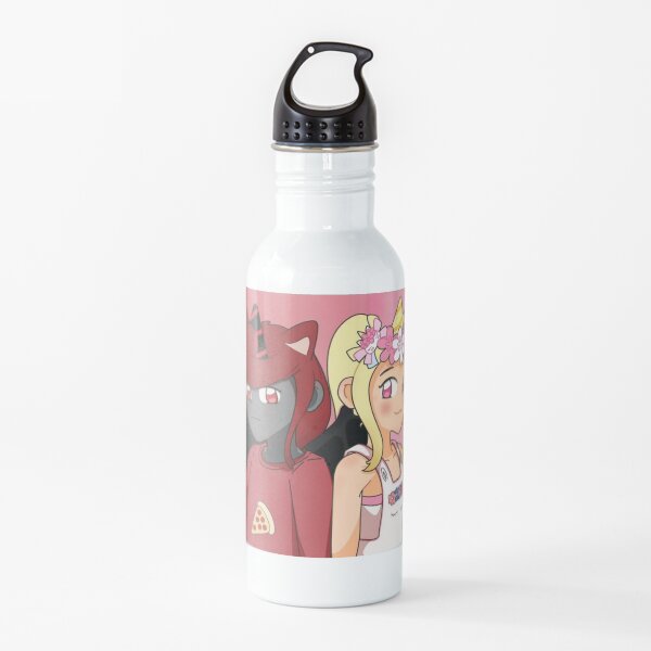 Sanna and Moody IamSanna Loves Unicorns Roblox SKY BLUE Water Bottle