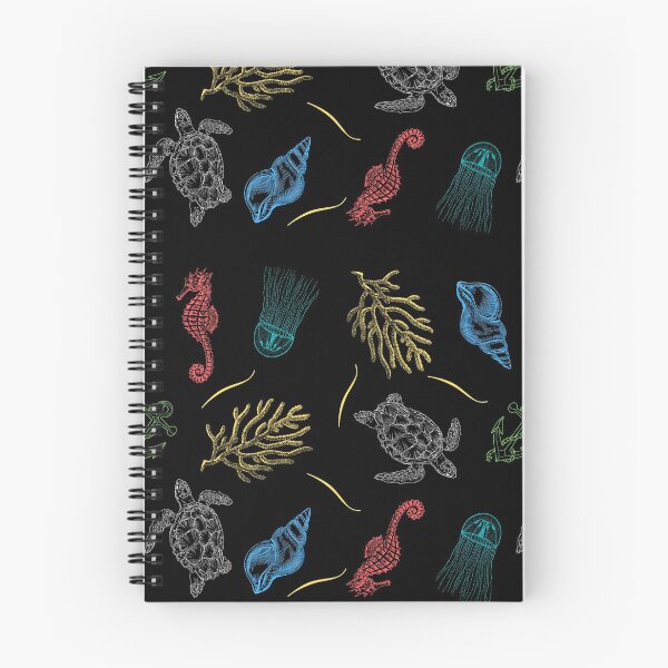 Item preview, Ocean Pattern on Black designed and sold by kosethk.
