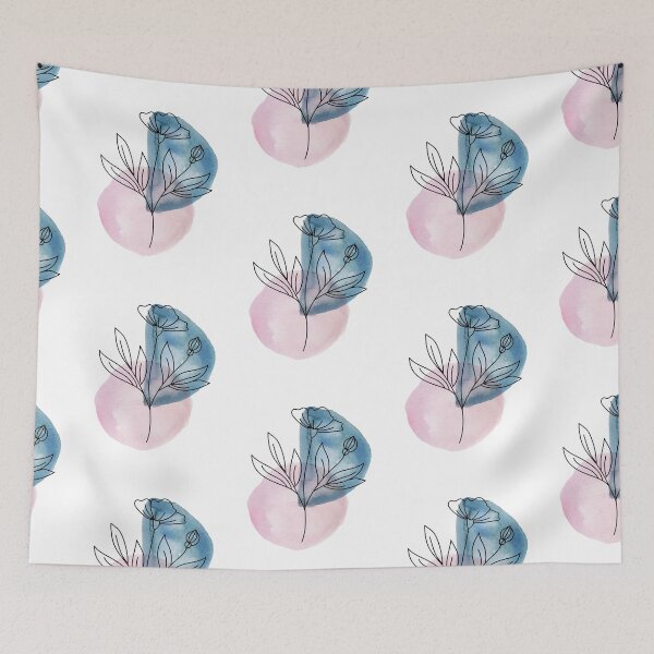 Item preview, Water color flower abstract  designed and sold by Wennixoxo.