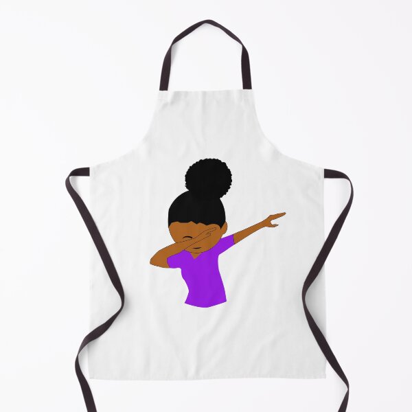 Item preview, Black Girl Dabbing With Natural Hair Afro Puffs designed and sold by blackartmatters.