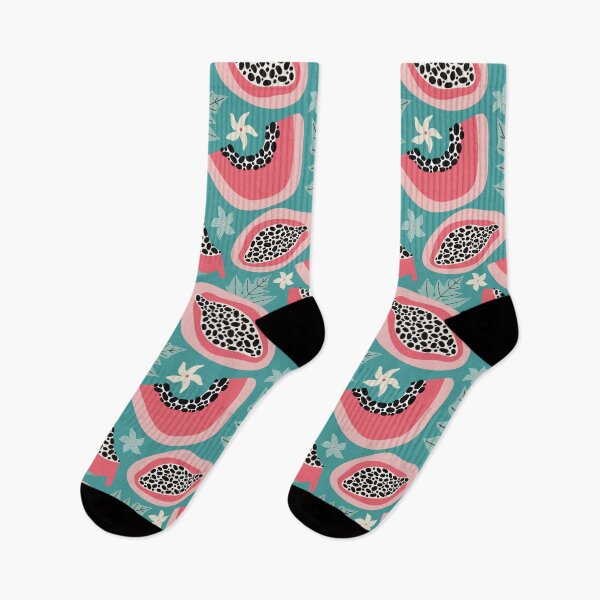 Item preview, Hand drawn pink papaya designed and sold by della95.