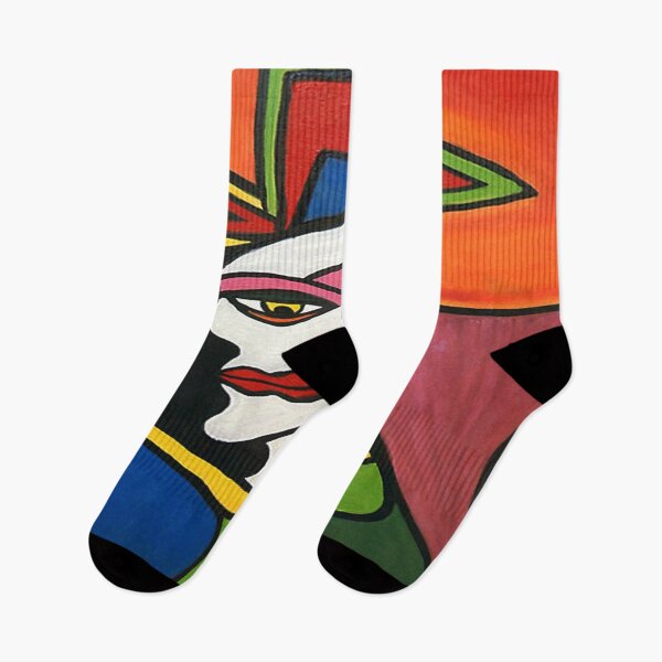 Item preview, Funky Art Lady with Hat designed and sold by jantulov.