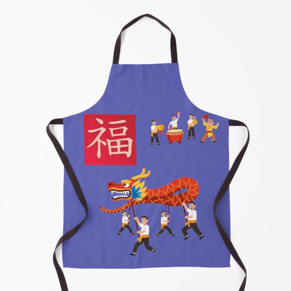 Item preview, Dragon Dance Celebration With Chinese Word Fu designed and sold by darknessjeff86.
