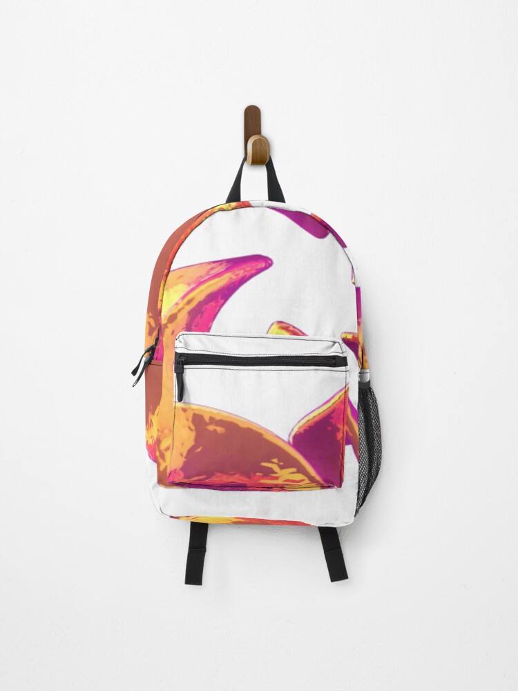 Thumbnail 1 of 3, Backpack, 3D flower Design designed and sold by Rajzone.
