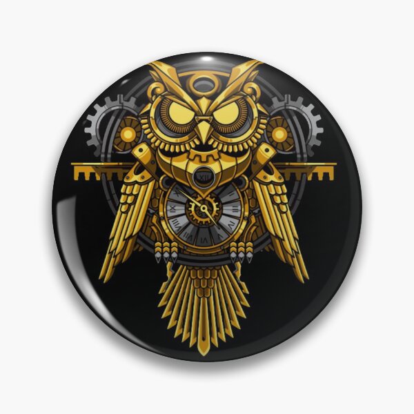 Item preview, Steampunk owl designed and sold by Rakos-Merch.