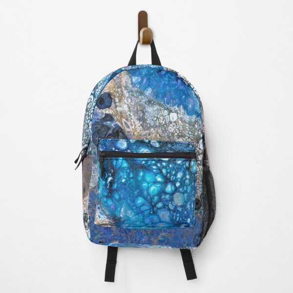 Item preview, Blue Channel Abstract Fluid Art designed and sold by CHWebbArt.