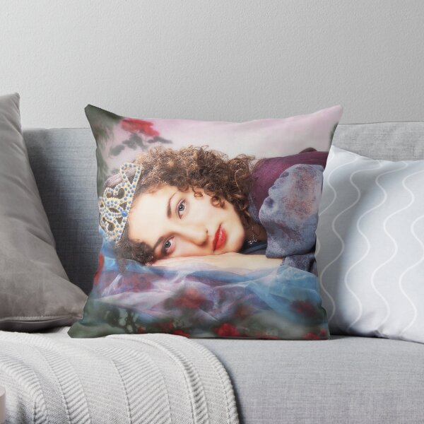 Princess Just Woke Up. Throw Pillow