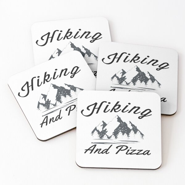 Item preview, Hiking And Pizza, Mountain Lovers, Pizza Addict, Camping Lovers Gifts only good vibes  designed and sold by AYACHI90.