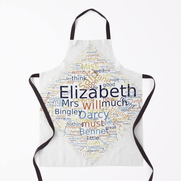 Item preview, Pride and Prejudice Word Cloud designed and sold by bellatierra.