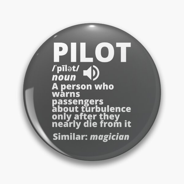 Item preview, Funny Pilot Definition Turbulence designed and sold by stelsanc.