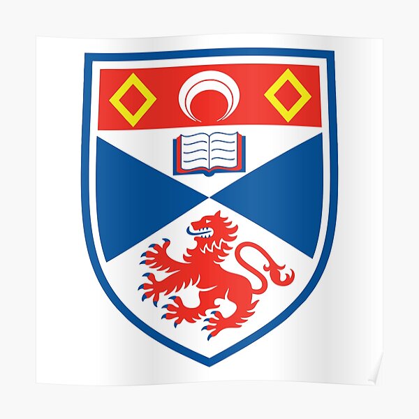 BEST SELLER - ST Andrew High School Crest Merchandise Poster