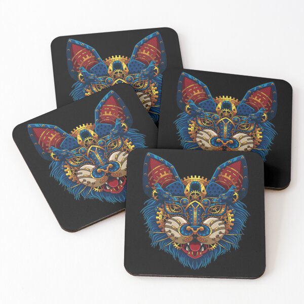Item preview, Steampunk cat designed and sold by Rakos-Merch.