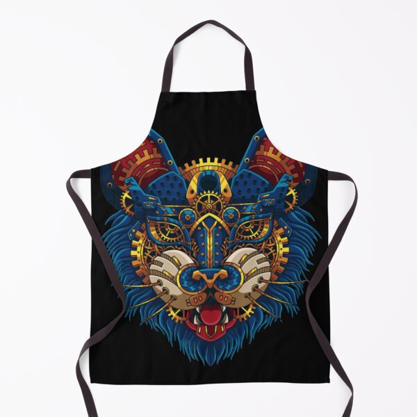Item preview, Steampunk cat designed and sold by Rakos-Merch.
