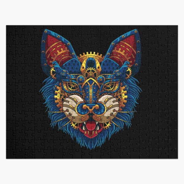 Artikel-Vorschau von Steampunk-Katze, designt und verkauft von Rakos-Merch.