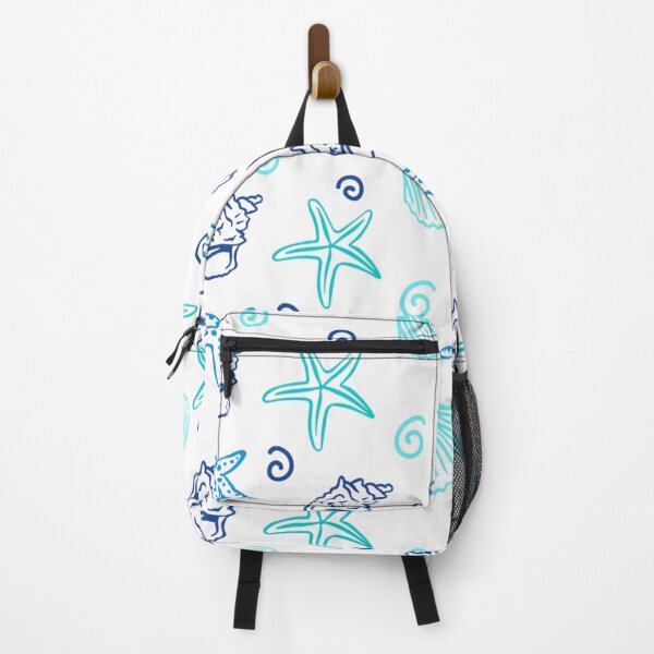 Item preview, Sea ocean shells starfish pattern designed and sold by DerSenat.