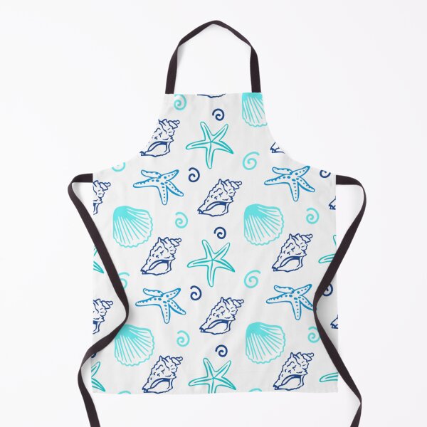 Item preview, Sea ocean shells starfish pattern designed and sold by DerSenat.
