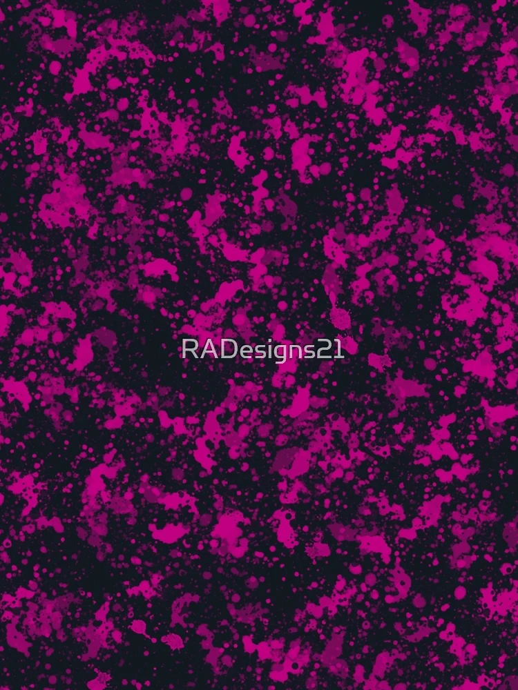 Thumbnail 5 of 5, A-Line Dress, Abstract Splashes Pink designed and sold by RADesigns21.