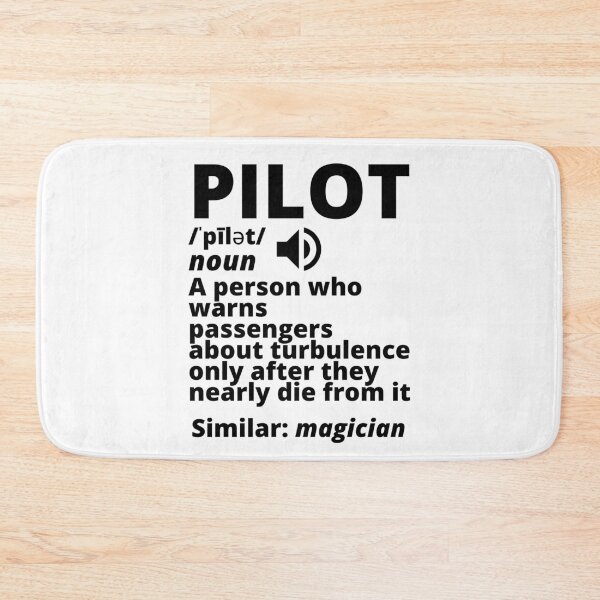 Item preview, Funny Pilot Definition Turbulence designed and sold by stelsanc.