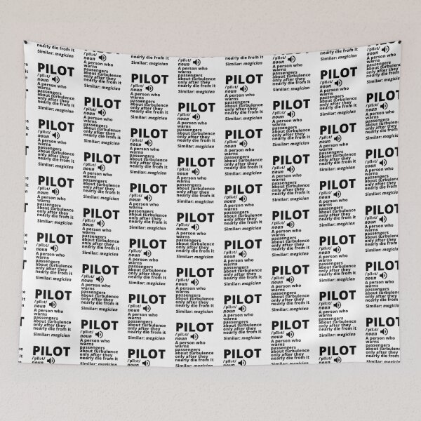 Item preview, Funny Pilot Definition Turbulence designed and sold by stelsanc.