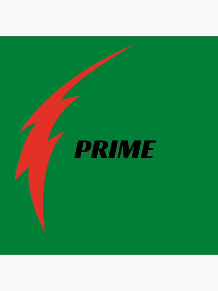 "Prime logo" Sticker for Sale by Trendyfolks Redbubble