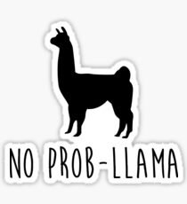 No Prob-Llama Sticker
