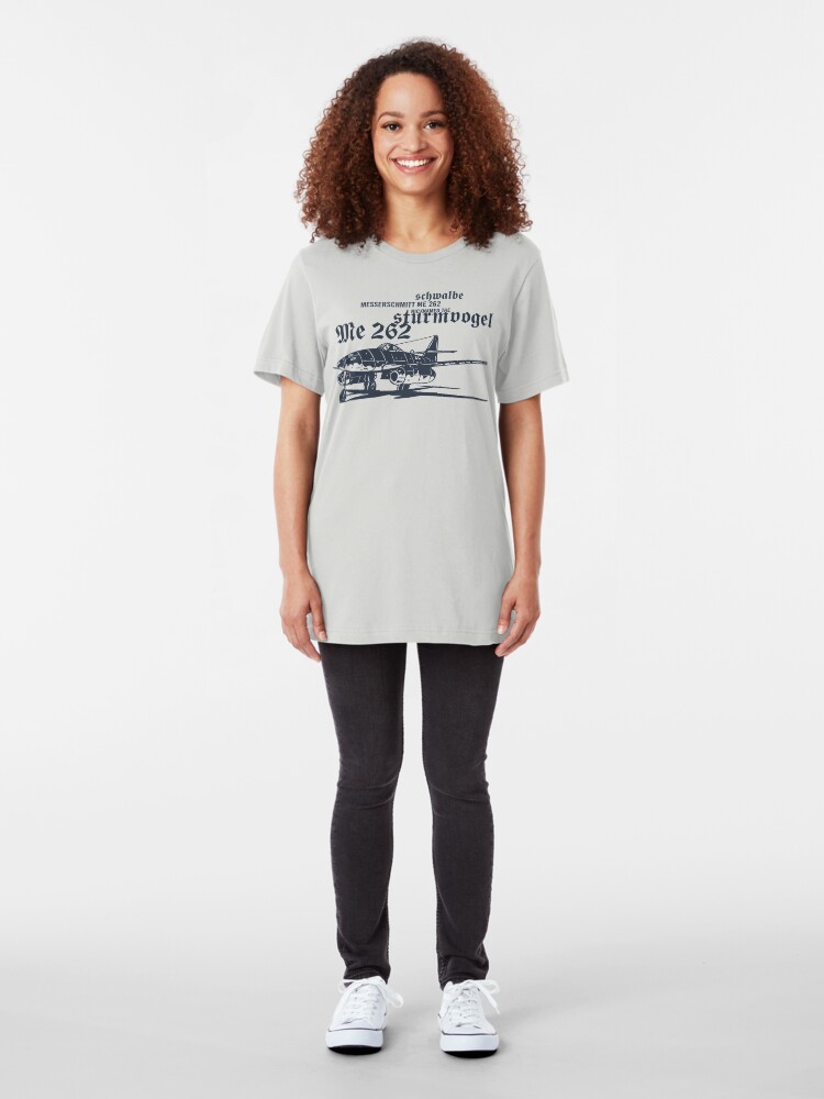 Alternate view of Messerschmitt ME 262 Slim Fit T-Shirt