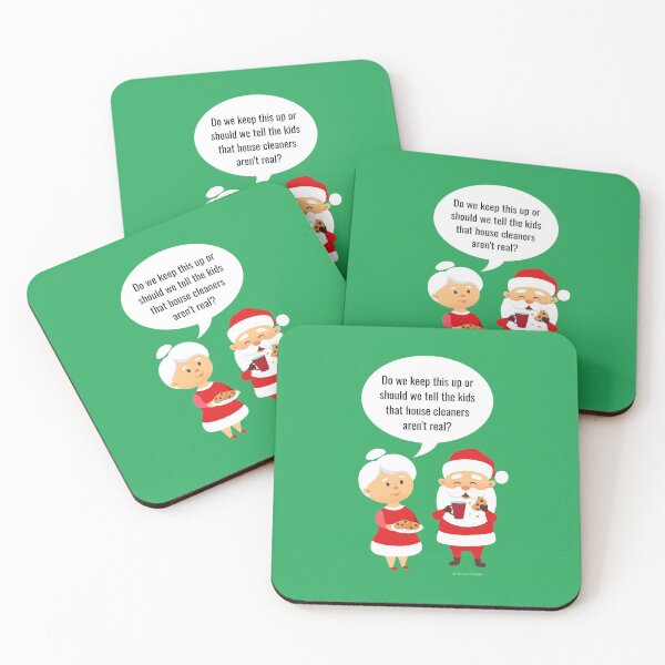 Item preview, House Cleaners Aren't Real Funny Cleaning Christmas Gifts designed and sold by SavvyCleaner.