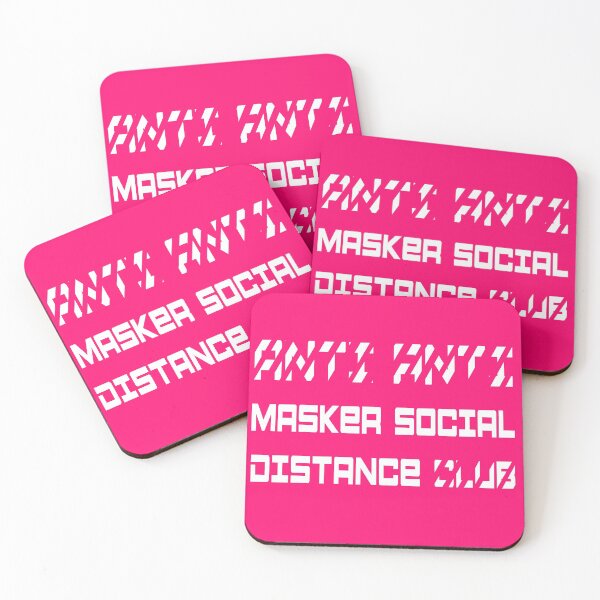 Item preview, Anti Masker - Social Distance Club designed and sold by reelanimedragon.