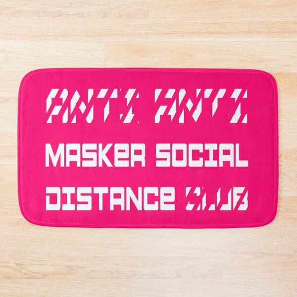 Item preview, Anti Masker - Social Distance Club designed and sold by reelanimedragon.