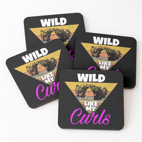 Item preview, Wild Like My Curls Retro Vintage designed and sold by Gordon Nelson.
