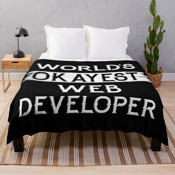 Item preview, World's Okayest Web Developer designed and sold by NikStore.