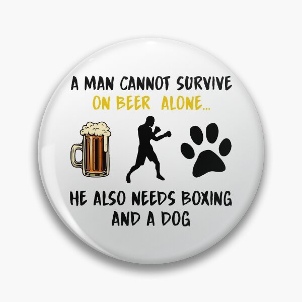 Item preview, A MAN CANNOT SURVIVE - BOXING designed and sold by LQTDesigns.
